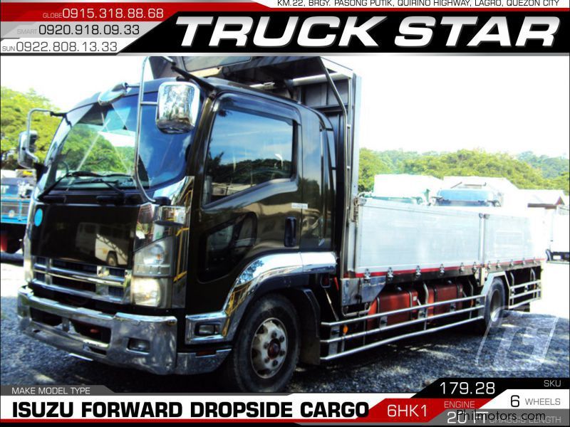 Isuzu Forward Dropside Cargo in Philippines