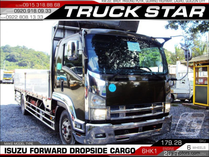 Isuzu Forward Dropside Cargo in Philippines