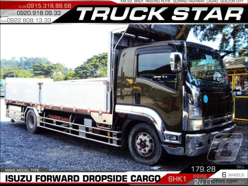 Isuzu Forward Dropside Cargo in Philippines