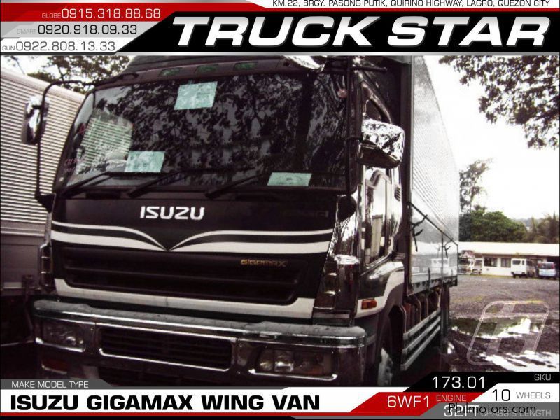 Isuzu Gigamax Wing Van in Philippines