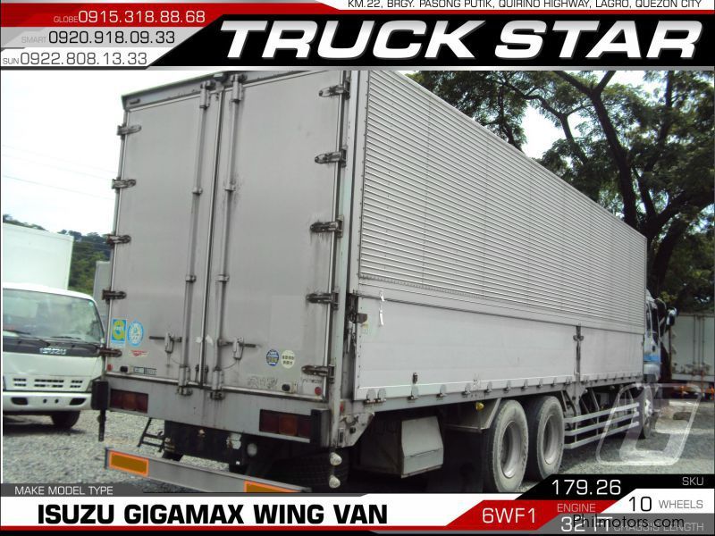Isuzu Gigamax Wing Van in Philippines