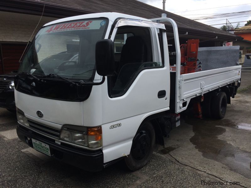 Isuzu ISUZU ELF GIGA NKR NPR 4x4 4HG1 Engine 14FT with One Tonner Boom Crane with Power Gate 4WD 4 Wheel D in Philippines