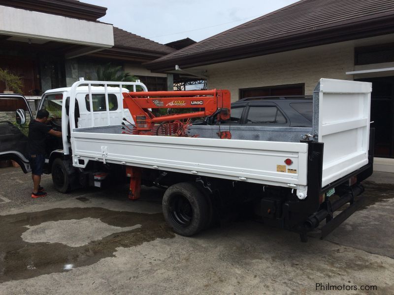 Isuzu ISUZU ELF GIGA NKR NPR 4x4 4HG1 Engine 14FT with One Tonner Boom Crane with Power Gate 4WD 4 Wheel D in Philippines