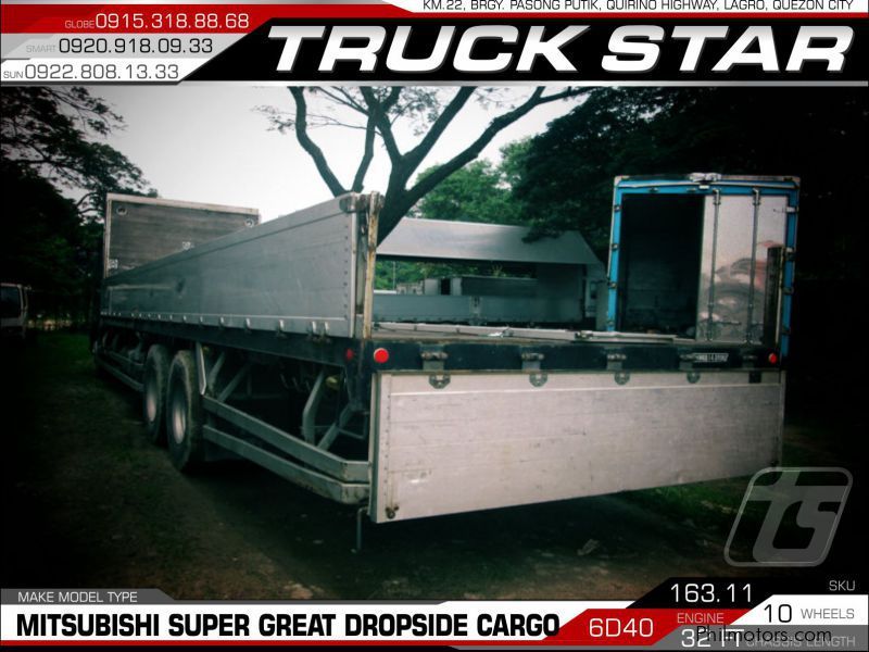 Mitsubishi Super Great Dropside Cargo in Philippines