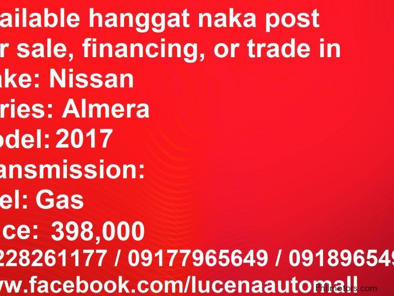 Nissan Almera Manual 10TKm only in Philippines
