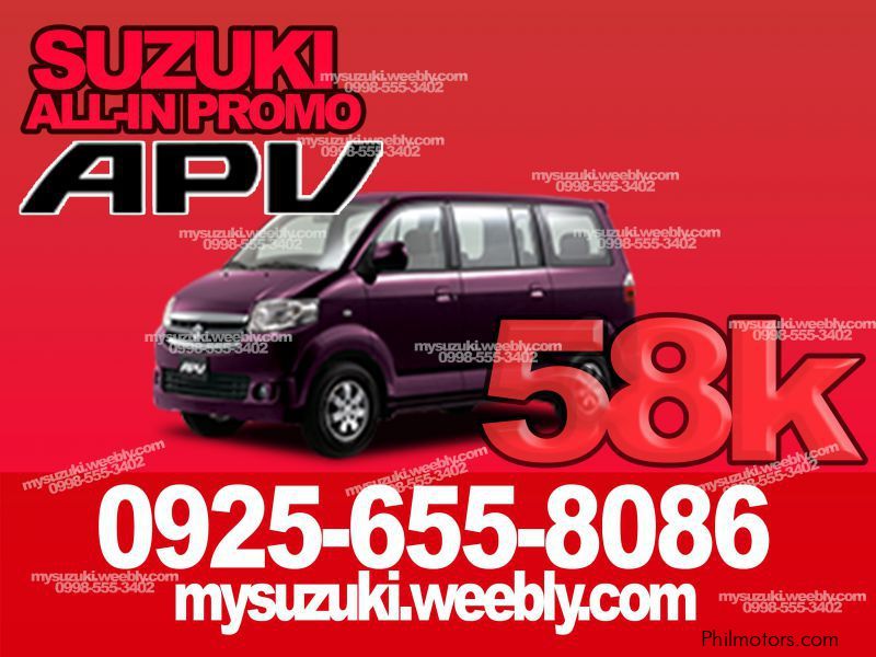 Suzuki APV TYPE II in Philippines