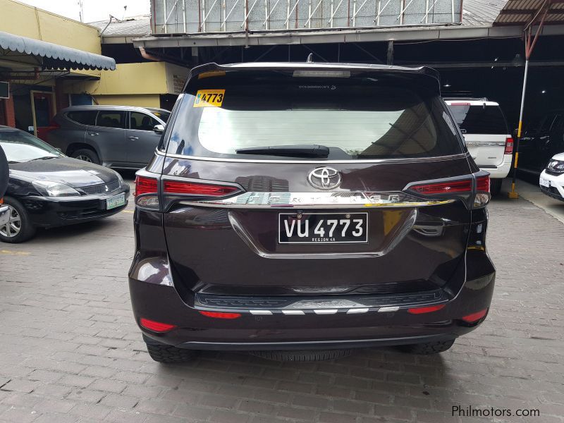 Toyota Fortuner V 4x2 in Philippines