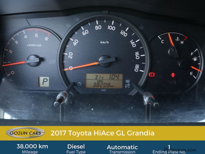 Toyota HiAce Grandia GL in Philippines