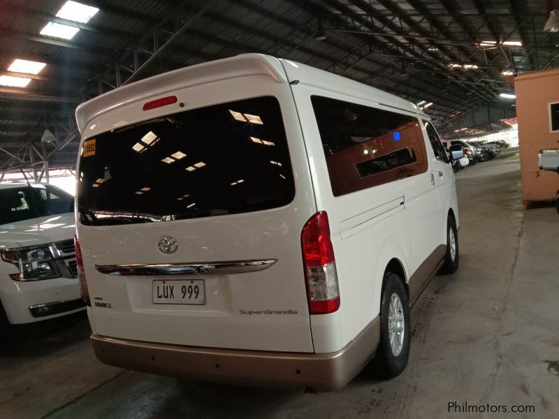 Toyota Hiace Super Grandia in Philippines