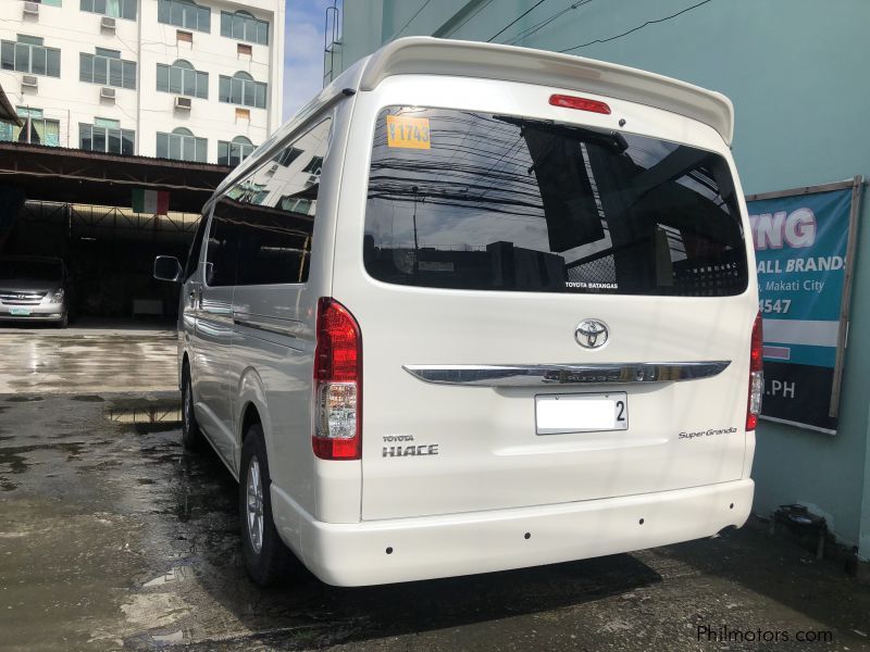 Toyota Hiace Super Grandia in Philippines