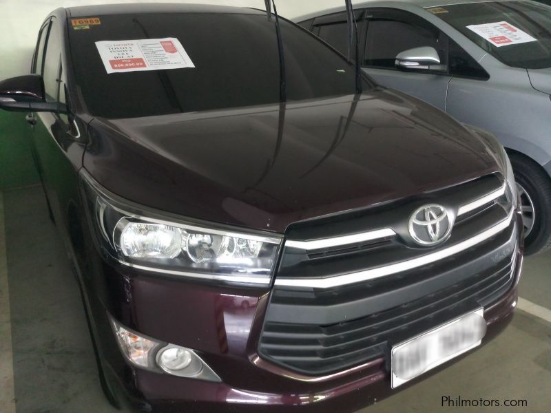 Toyota Innova E in Philippines