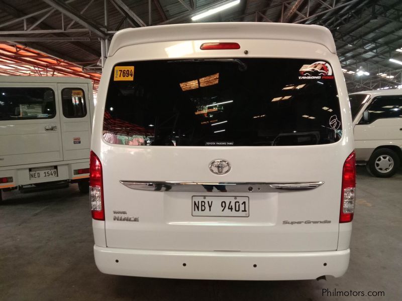 Toyota hi ace super grandia in Philippines