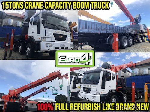 Daewoo 15 tons Boom Truck in Philippines