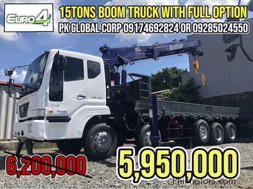 Daewoo 15 tons boom truck (euro4) in Philippines