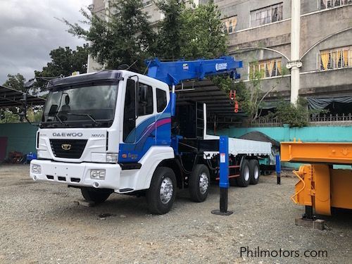 Daewoo 15 tons cargo crane boom truck in Philippines