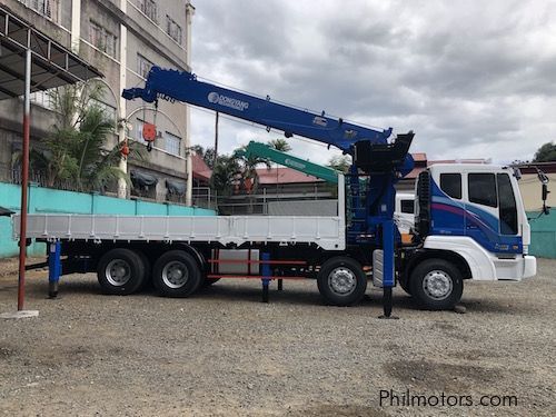 Daewoo 15 tons cargo crane boom truck in Philippines