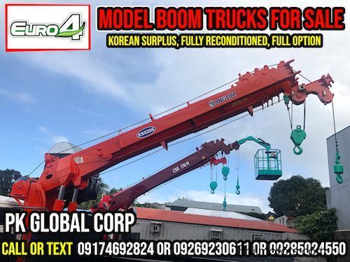 Daewoo Boom Truck / Cargo Crane Truck / Truck Mounted Crane in Philippines