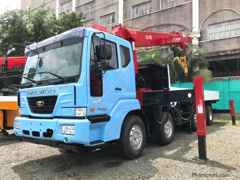 Daewoo Boom Truck / Cargo Crane Truck / Truck Mounted Crane in Philippines