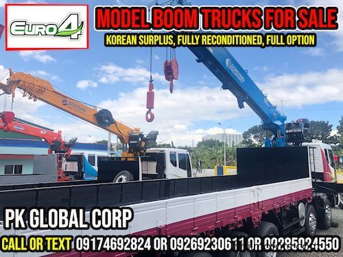 Daewoo Boom Truck / Cargo Crane Truck / Truck Mounted Crane in Philippines