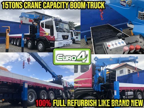 Daewoo Boom Truck / Cargo Crane Truck / Truck Mounted Crane in Philippines