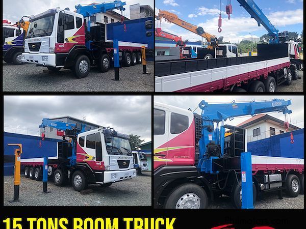 Daewoo Boom Truck / Cargo Crane Truck / Truck Mounted Crane in Philippines