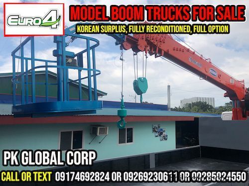 Daewoo Boom Truck / Cargo Crane Truck / Truck Mounted Crane in Philippines