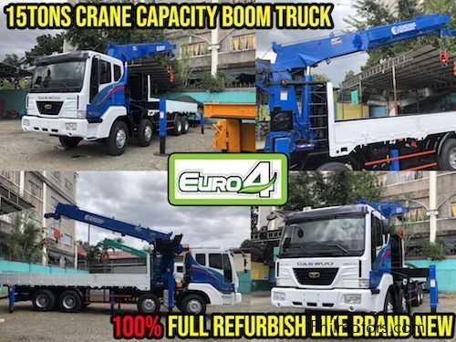 Daewoo Boom Truck / Cargo Crane Truck / Truck Mounted Crane in Philippines