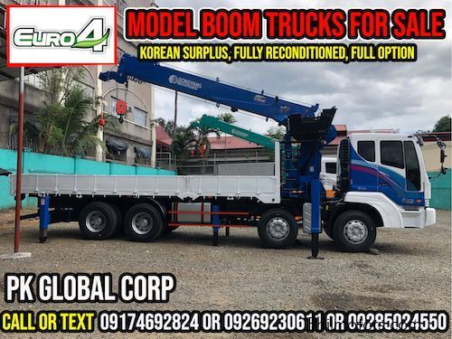 Daewoo Boom Truck / Cargo Crane Truck / Truck Mounted Crane in Philippines