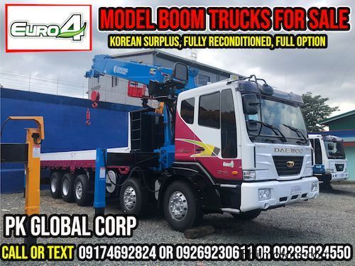 Daewoo Boom Truck / Cargo Crane Truck / Truck Mounted Crane in Philippines