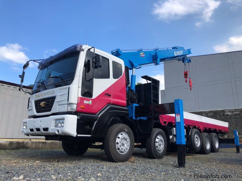 Daewoo Boom Truck / Cargo Crane Truck / Truck Mounted Crane in Philippines