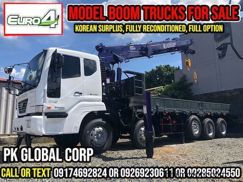 Daewoo Boom Truck / Cargo Crane Truck / Truck Mounted Crane in Philippines