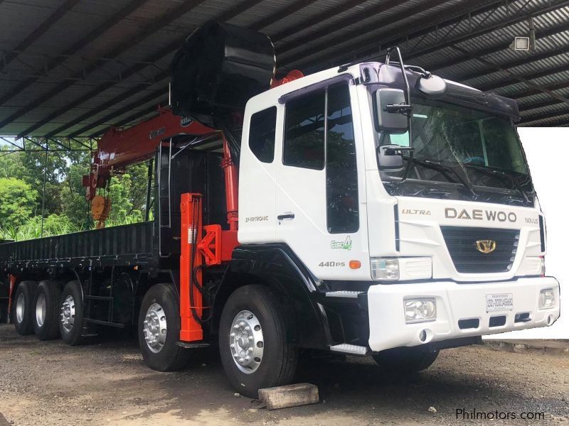 Daewoo Boom Truck / Cargo Crane Truck / Truck Mounted Crane in Philippines