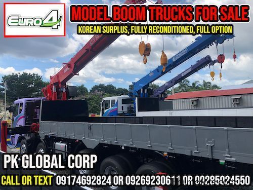 Daewoo Boom Truck / Cargo Crane Truck / Truck Mounted Crane in Philippines