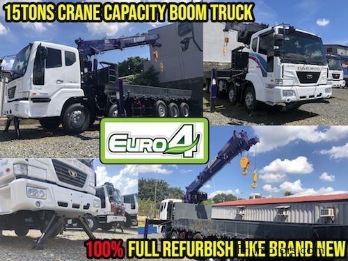 Daewoo Boom Truck / Cargo Crane Truck / Truck Mounted Crane in Philippines