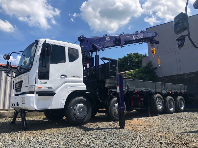 Daewoo Boom Truck / Cargo Crane Truck / Truck Mounted Crane in Philippines