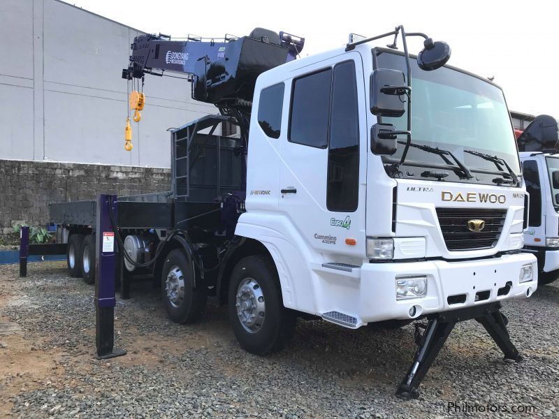 Daewoo Boom Truck / Cargo Crane Truck / Truck Mounted Crane in Philippines