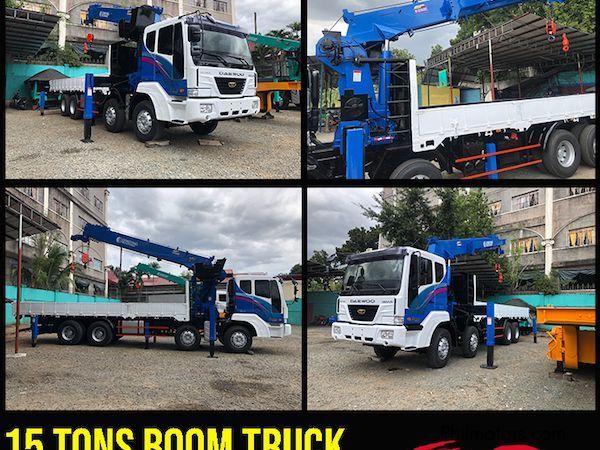 Daewoo Boom Truck / Cargo Crane Truck / Truck Mounted Crane in Philippines