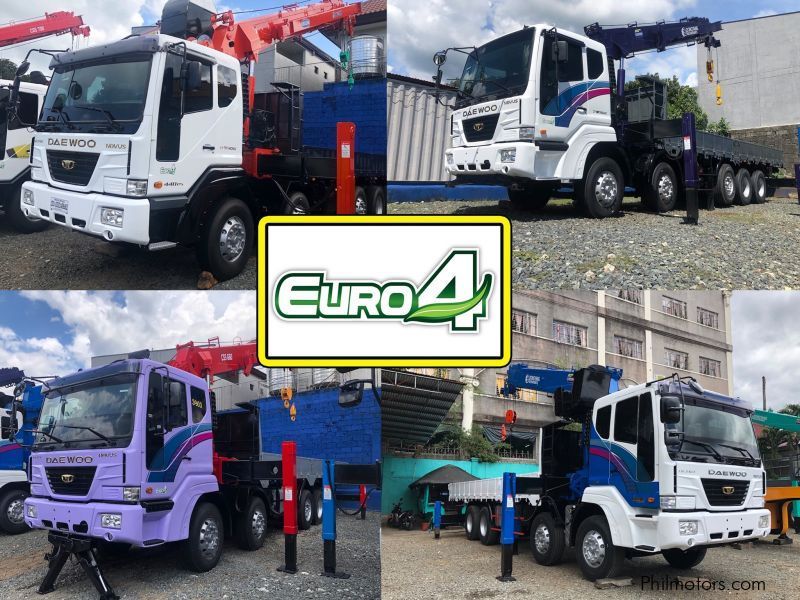 Daewoo Boom Truck / Cargo Crane Truck / Truck Mounted Crane in Philippines