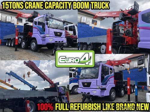 Daewoo Boom truck 15 tons in Philippines