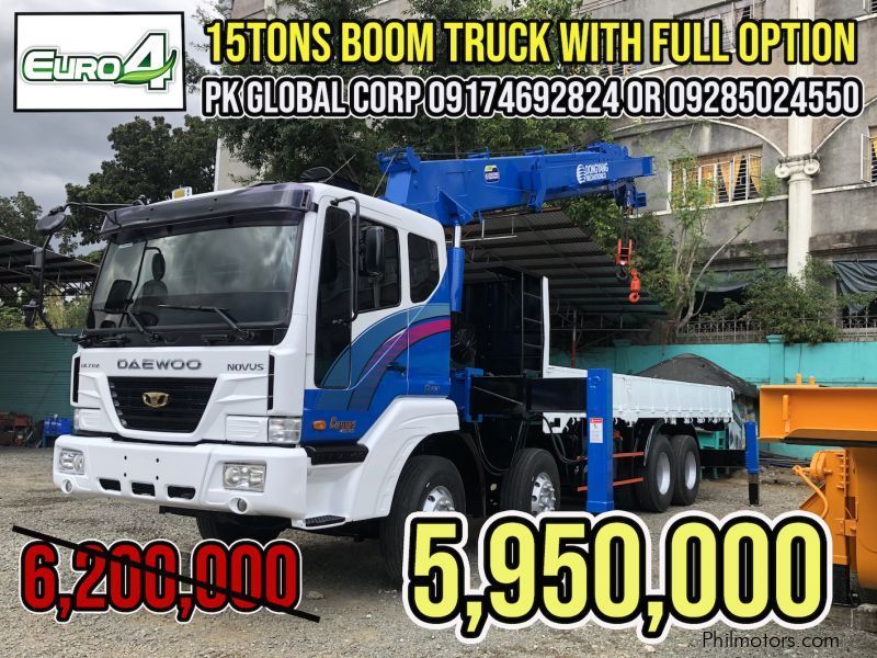 Daewoo Boom truck in Philippines