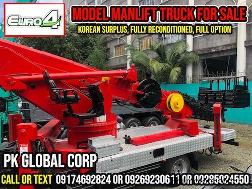 Daewoo Man lift Truck, Skylift Truck, Jinwoo SMC450 in Philippines