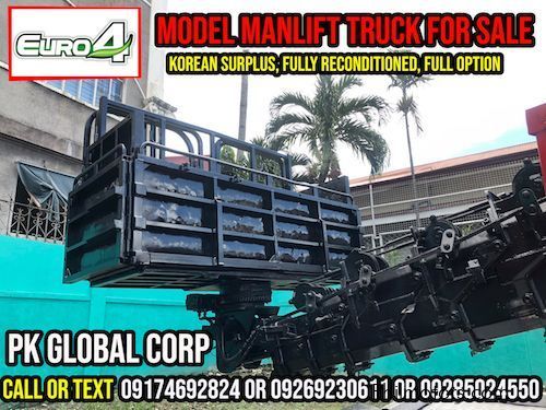 Daewoo Man lift Truck, Skylift Truck, Jinwoo SMC450 in Philippines