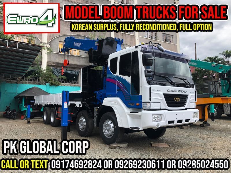 Daewoo boom truck in Philippines