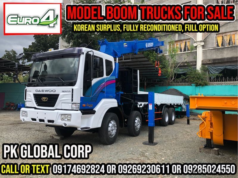 Daewoo boom truck in Philippines