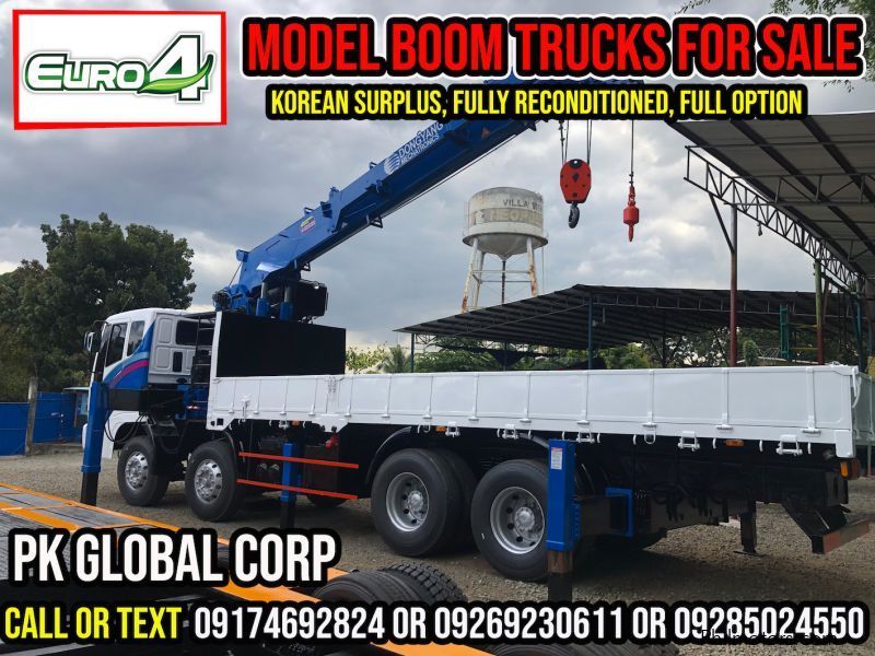 Daewoo boom truck in Philippines
