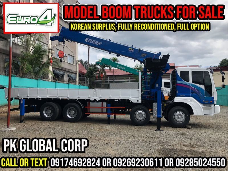 Daewoo boom truck in Philippines