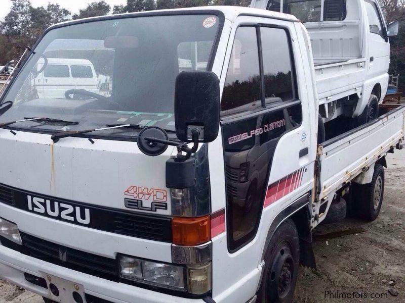 Isuzu ELF 4JB1 4x4 4WD Drop Side double tire in Philippines