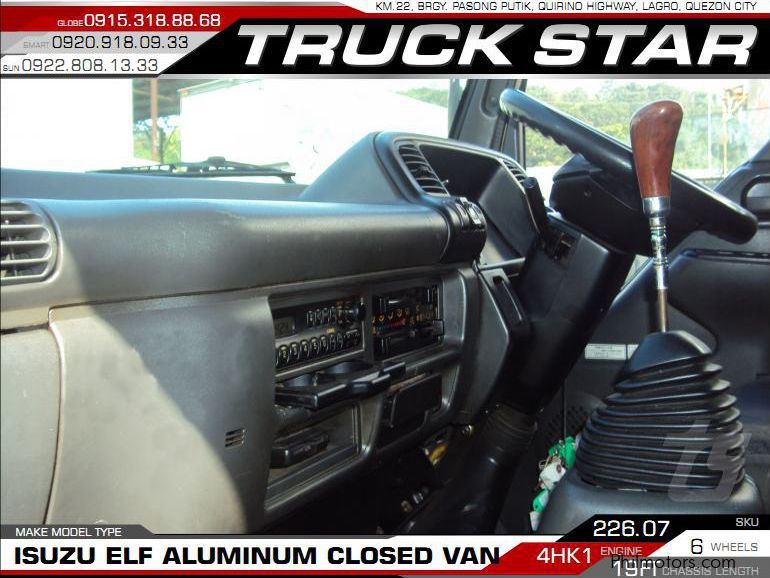 Isuzu Elf Aluminum Closed Van in Philippines