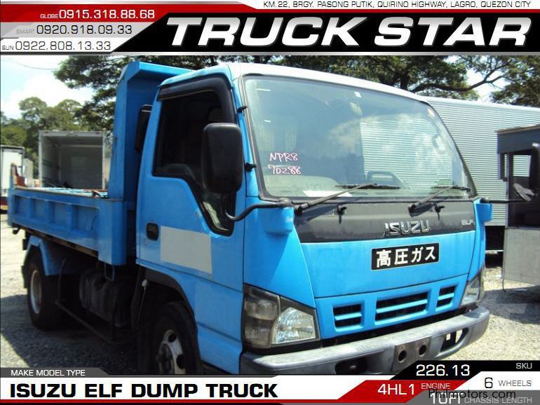 Isuzu Elf Dump Truck in Philippines