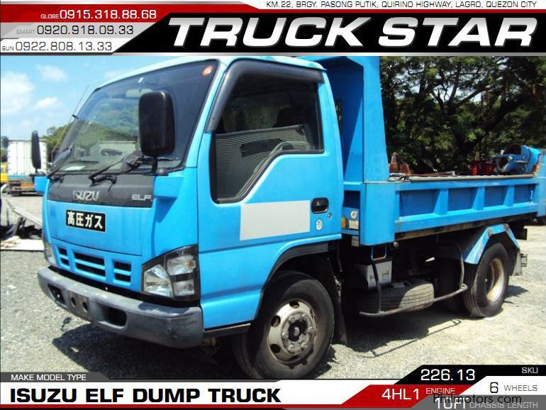 Isuzu Elf Dump Truck in Philippines